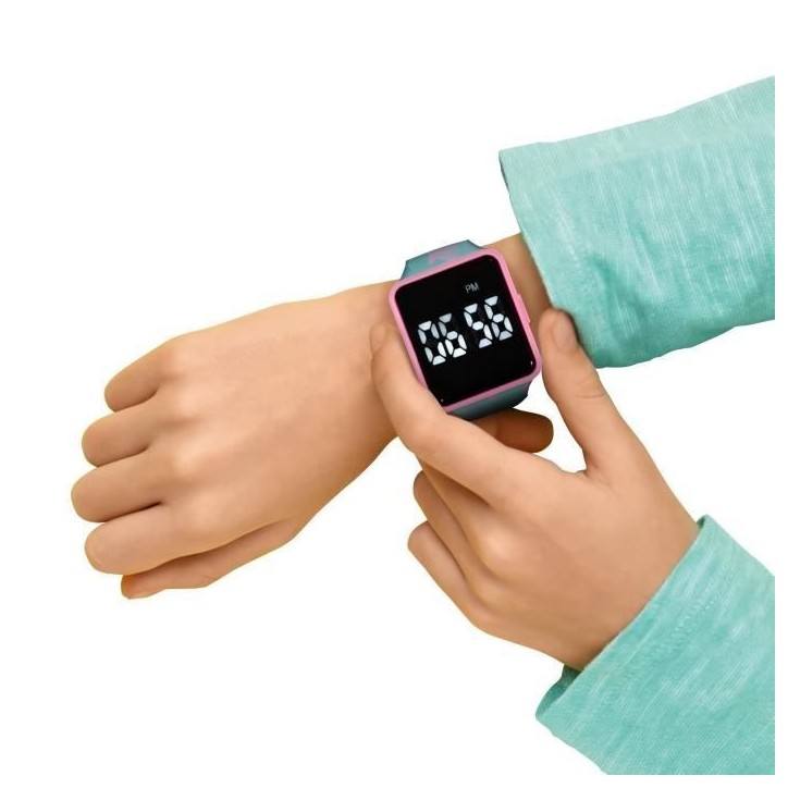 Lexibook - Gabby et la Maison Magique - Montre LED connectée - Bracelet ajustable Lexibook - Gabby et la Maison Magique - Montre LED connectée - Bracelet ajustable