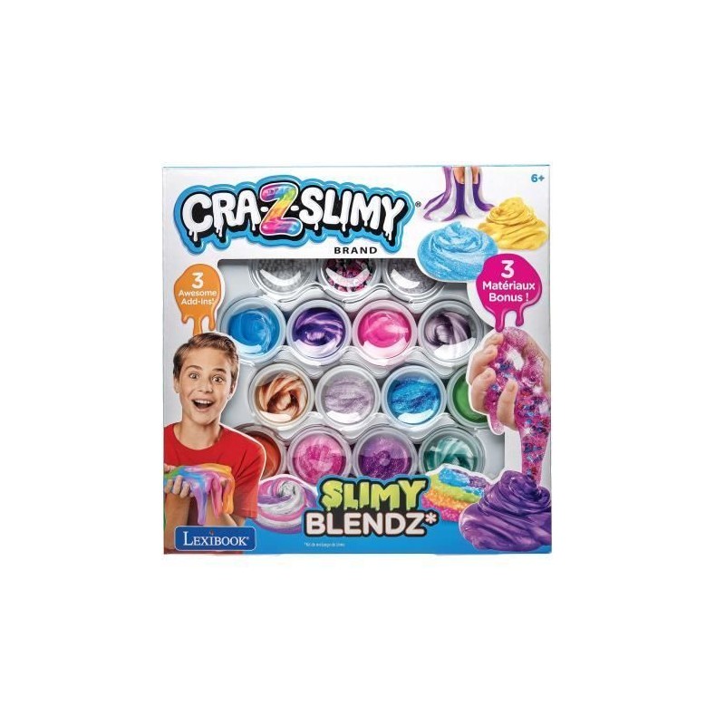 LEXIBOOK - Kit de mélanges Slimy LEXIBOOK - Kit de mélanges Slimy