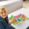 LEXIBOOK - Kit de dinosaures en pâte a modeler malléable et fluoresc