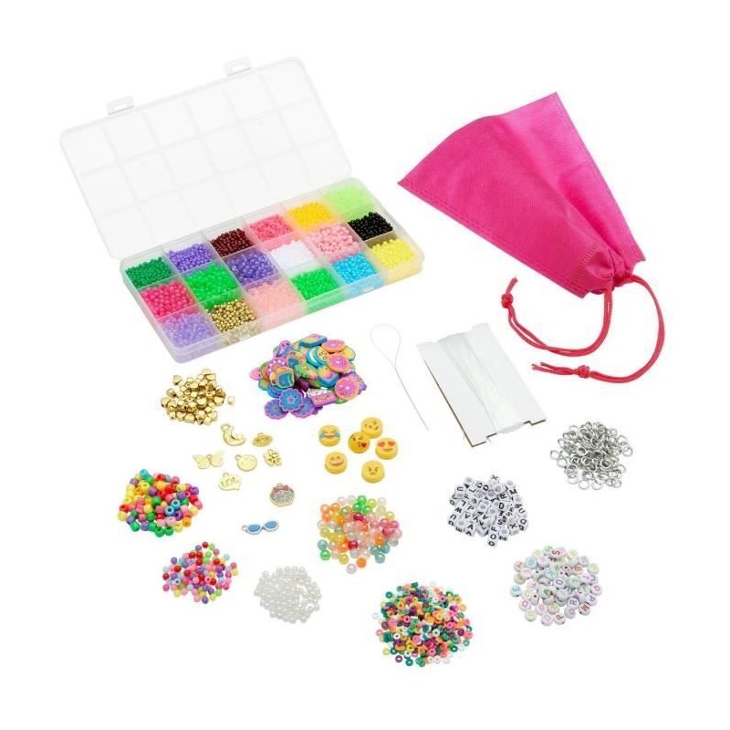 LEXIBOOK - Atelier de bracelets d'amitié a perles LEXIBOOK - Atelier de bracelets d'amitié a perles