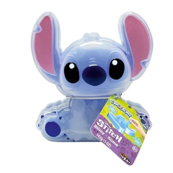 LEXIBOOK - Etui en forme de Stitch avec slime LEXIBOOK - Etui en forme de Stitch avec slime