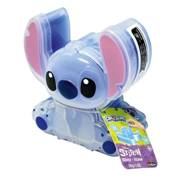 LEXIBOOK - Etui en forme de Stitch avec slime LEXIBOOK - Etui en forme de Stitch avec slime