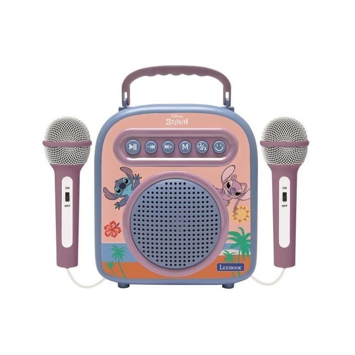 Enceinte Bluetooth avec micros Stitch Enceinte Bluetooth avec micros Stitch