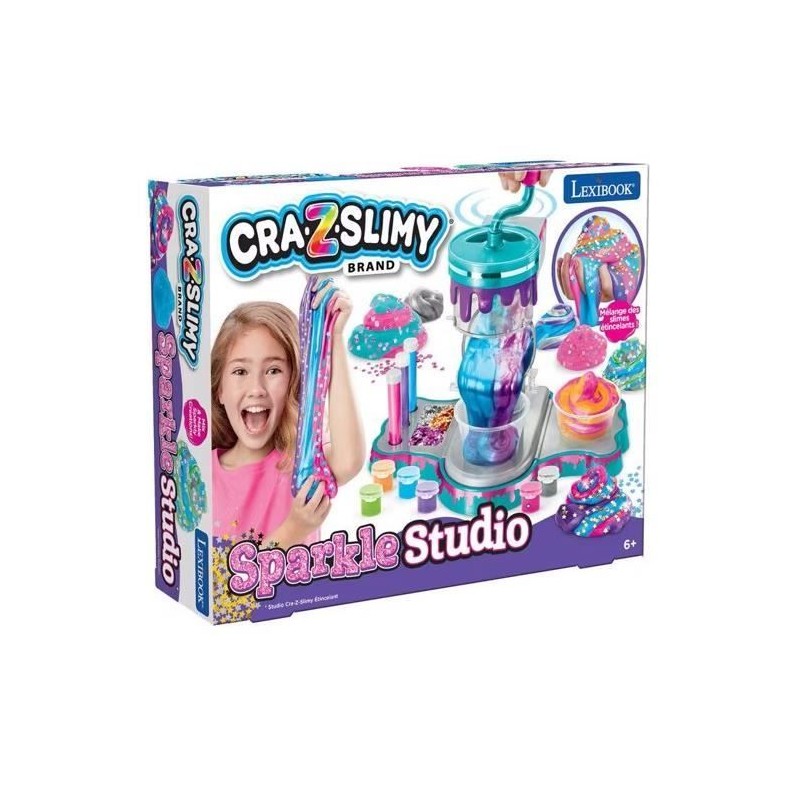 LEXIBOOK - Studio Cra-Z-Slimy étincelant LEXIBOOK - Studio Cra-Z-Slimy étincelant