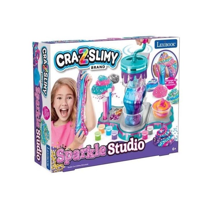 LEXIBOOK - Studio Cra-Z-Slimy étincelant LEXIBOOK - Studio Cra-Z-Slimy étincelant