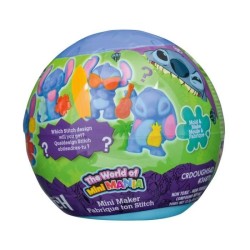 LEXIBOOK - Balle mini mania Stitch, figurines a modeler