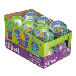 LEXIBOOK - Balle mini mania Stitch, figurines a modeler