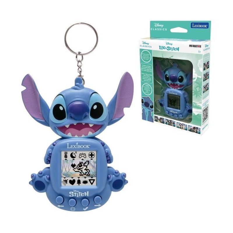 LEXIBOOK - Mon compagnon virtuel Stitch - Console de jeu portable pour LEXIBOOK - Mon compagnon virtuel Stitch - Console de jeu portable pour