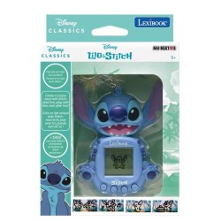 LEXIBOOK - Mon compagnon virtuel Stitch - Console de jeu portable pour