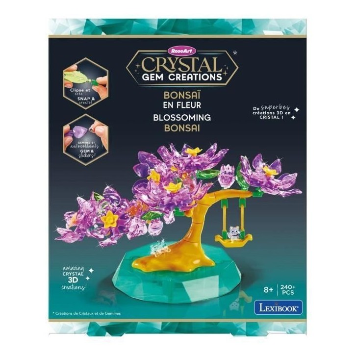 LEXIBOOK - Crystal gem bonsai florissant LEXIBOOK - Crystal gem bonsai florissant