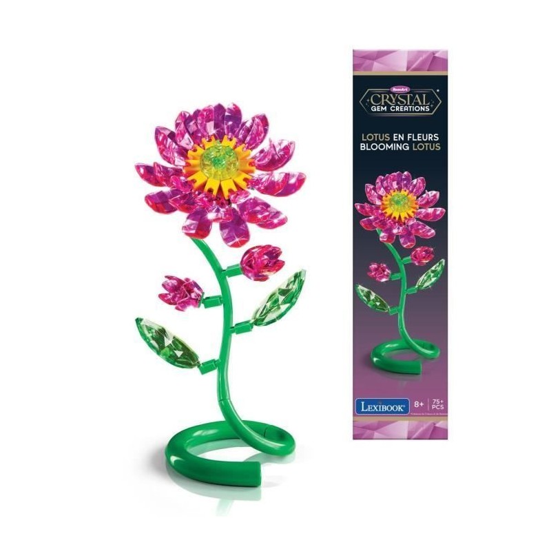 LEXIBOOK - Crystal gem fleur de lotus LEXIBOOK - Crystal gem fleur de lotus