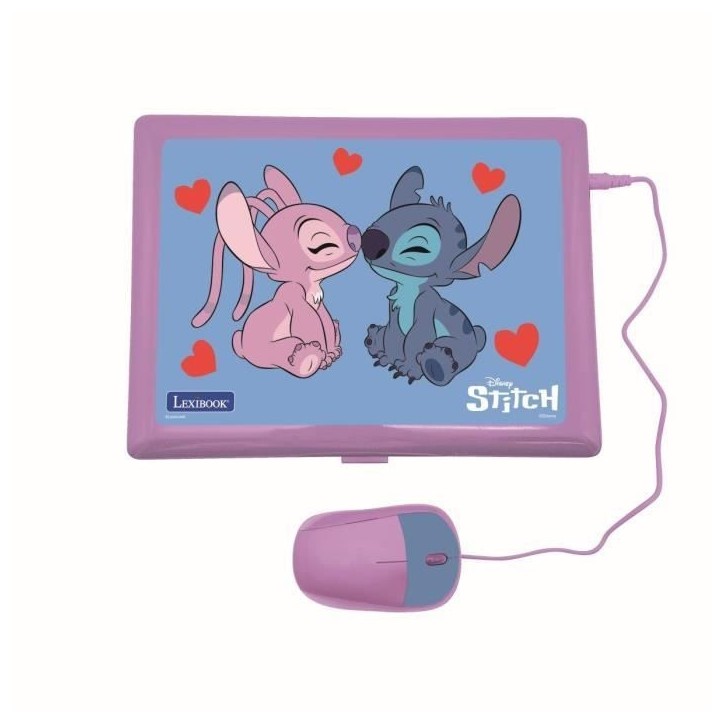 Ordinateur exclusif éducatif bilingue Stitch et Angel – 124 activités (Français-Anglais) Ordinateur exclusif éducatif bilingue Stitch et Angel – 124 activités (Français-Anglais)