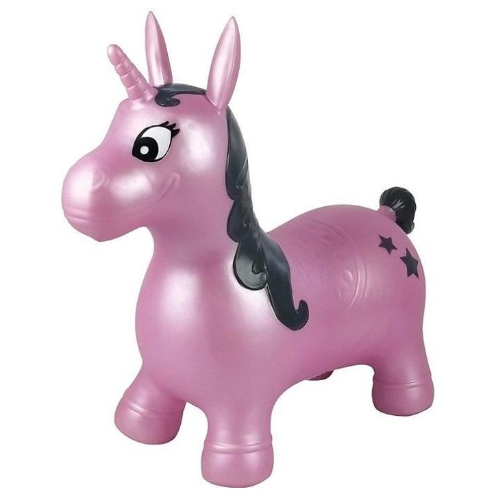 LEXIBOOK - Licorne Sauteuse Gonflable Rose - 3 ans et + LEXIBOOK - Licorne Sauteuse Gonflable Rose - 3 ans et +
