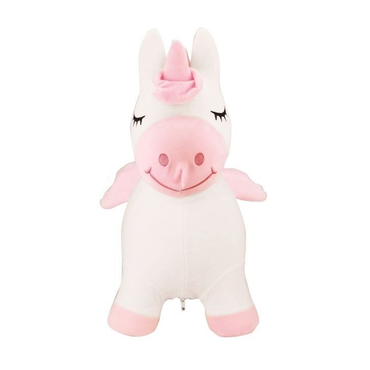 Porteur - LEXIBOOK - Licorne Sauteuse Gonflable en Peluche - Housse Amovible - Pour Enfant a partir de 3 ans Porteur - LEXIBOOK - Licorne Sauteuse Gonflable en Peluche - Housse Amovible - Pour Enfant a partir de 3 ans