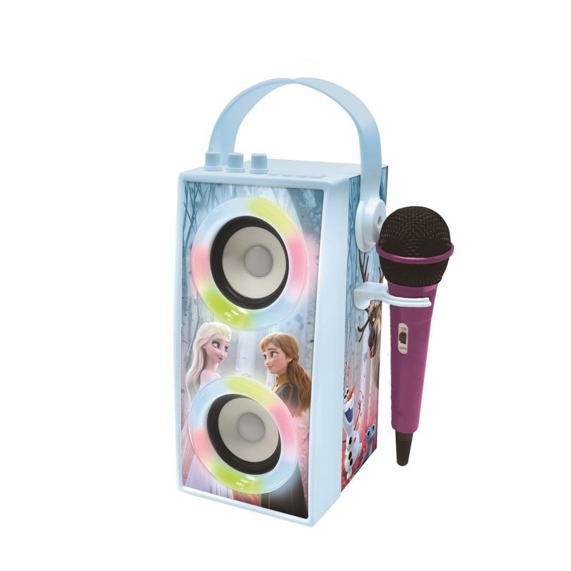 Enceinte Karaoké Enfant - LEXIBOOK - La Reine des Neiges - Bluetooth Enceinte Karaoké Enfant - LEXIBOOK - La Reine des Neiges - Bluetooth