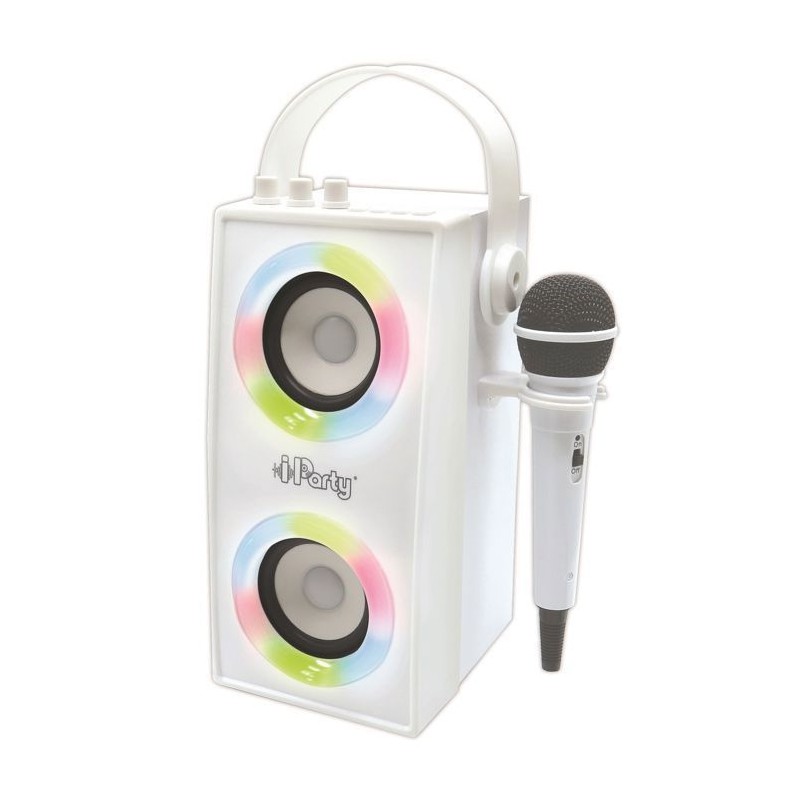 Enceinte Karaoké Enfant - LEXIBOOK - iParty - Bluetooth V5.0 - Effets Enceinte Karaoké Enfant - LEXIBOOK - iParty - Bluetooth V5.0 - Effets