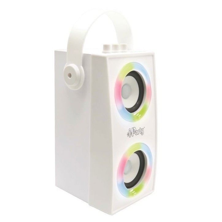 Enceinte Karaoké Enfant - LEXIBOOK - iParty - Bluetooth V5.0 - Effets Lumineux Enceinte Karaoké Enfant - LEXIBOOK - iParty - Bluetooth V5.0 - Effets Lumineux