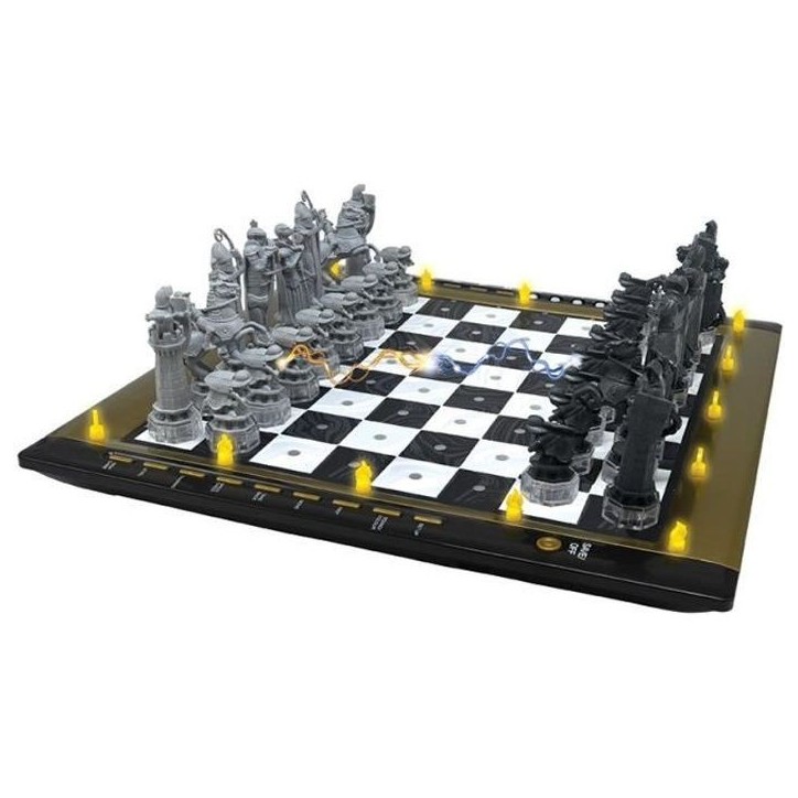 HARRY POTTER - Jeu d'échecs électronique - Clavier tactile, effets lumineux et sonores - 64 niveaux de difficulté - LEXIBOOK HARRY POTTER - Jeu d'échecs électronique - Clavier tactile, effets lumineux et sonores - 64 niveaux de difficulté - LEXIBOOK