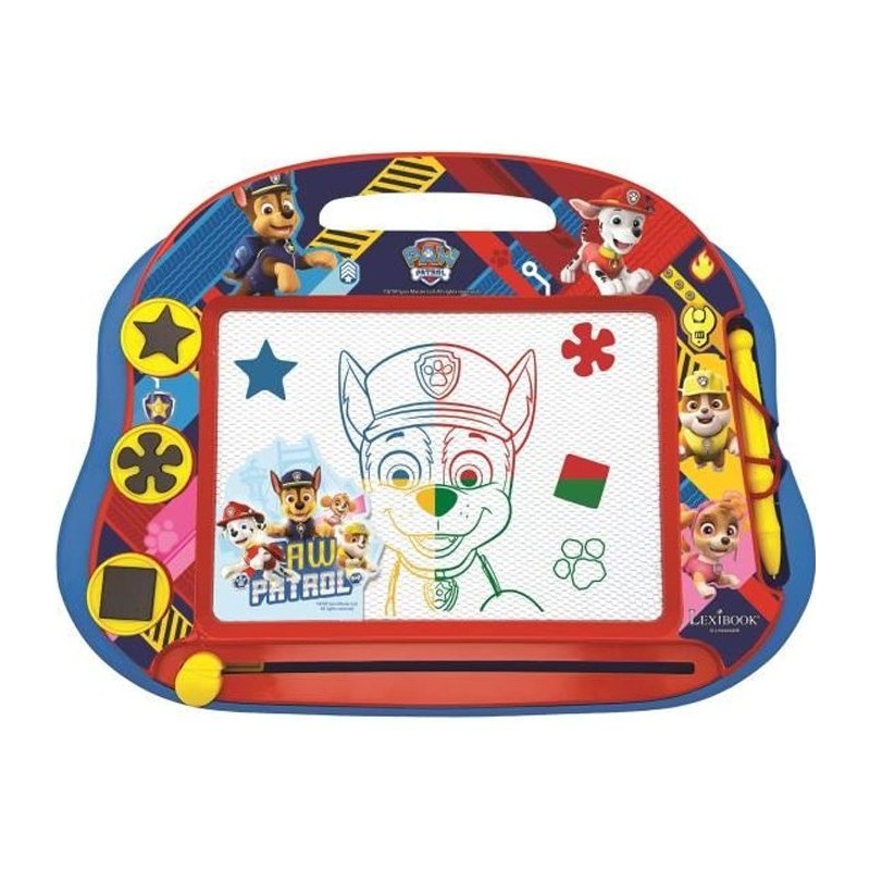 Ardoise magique Pat' Patrouille format A5 avec accessoires magnétique