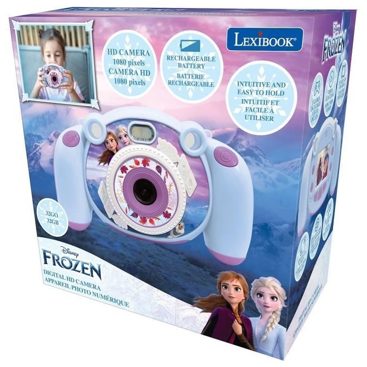 APN enfants La Reine des Neiges avec fonction photo et vidéo APN enfants La Reine des Neiges avec fonction photo et vidéo