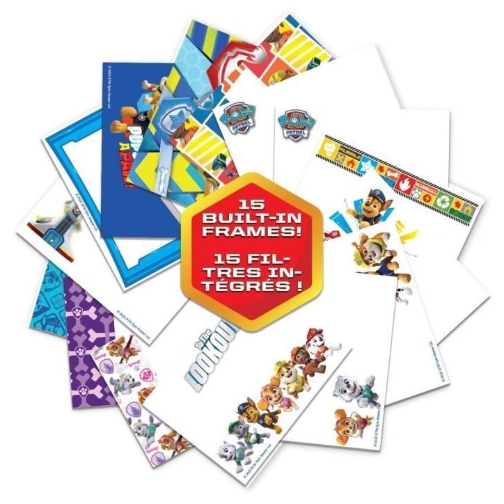 APN enfants Pat'Patrouille avec fonction photo et vidéo APN enfants Pat'Patrouille avec fonction photo et vidéo