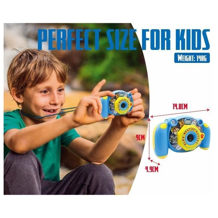 APN enfants Pat'Patrouille avec fonction photo et vidéo APN enfants Pat'Patrouille avec fonction photo et vidéo
