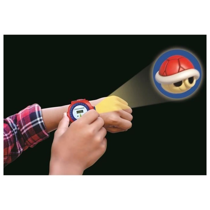 Montre digitale de projection Mario Kart - LEXIBOOK - 20 images a projeter Montre digitale de projection Mario Kart - LEXIBOOK - 20 images a projeter