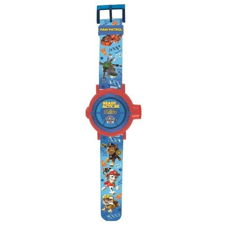 Montre de projection Pat' Patrouille - LEXIBOOK - 20 images - pour enfant de 3 ans et plus Montre de projection Pat' Patrouille - LEXIBOOK - 20 images - pour enfant de 3 ans et plus