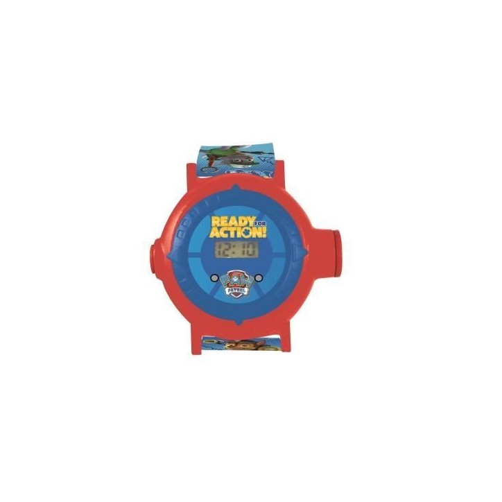 Montre de projection Pat' Patrouille - LEXIBOOK - 20 images - pour enfant de 3 ans et plus Montre de projection Pat' Patrouille - LEXIBOOK - 20 images - pour enfant de 3 ans et plus