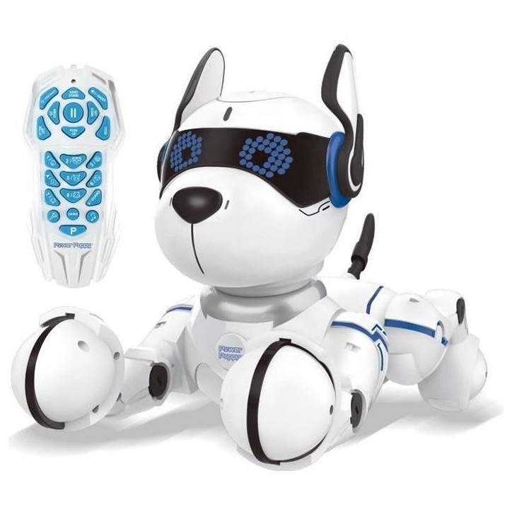 POWER PUPPY - Mon chien robot savant programmable et tactile avec télécommande - LEXIBOOK POWER PUPPY - Mon chien robot savant programmable et tactile avec télécommande - LEXIBOOK