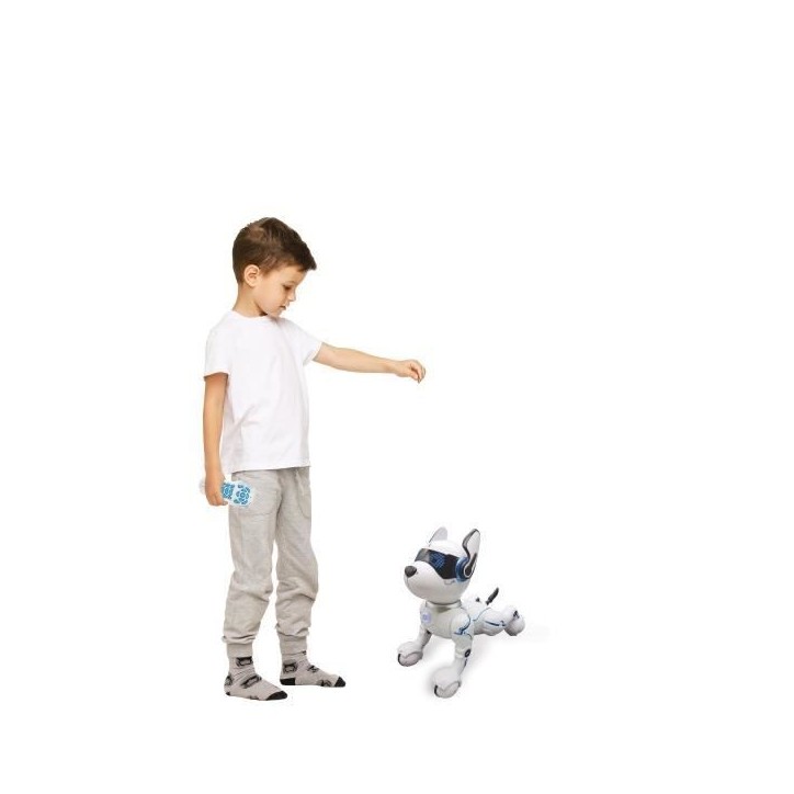 POWER PUPPY - Mon chien robot savant programmable et tactile avec télécommande - LEXIBOOK POWER PUPPY - Mon chien robot savant programmable et tactile avec télécommande - LEXIBOOK