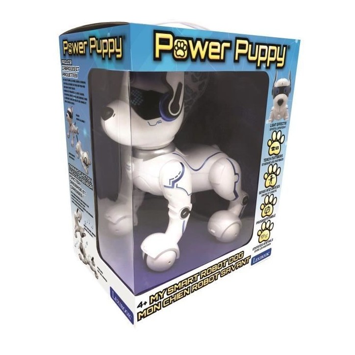 POWER PUPPY - Mon chien robot savant programmable et tactile avec télécommande - LEXIBOOK POWER PUPPY - Mon chien robot savant programmable et tactile avec télécommande - LEXIBOOK
