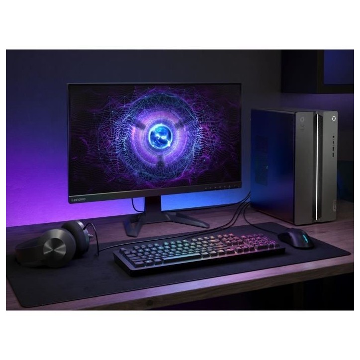 PC de bureau LENOVO LOQ Tower 17IRR9 | Sans Windows - 15,6 FHD - Intel i5-14400 - RTX 5060 8Go - RAM 16 Go - SSD 512 Go PC de bureau LENOVO LOQ Tower 17IRR9 | Sans Windows - 15,6 FHD - Intel i5-14400 - RTX 5060 8Go - RAM 16 Go - SSD 512 Go