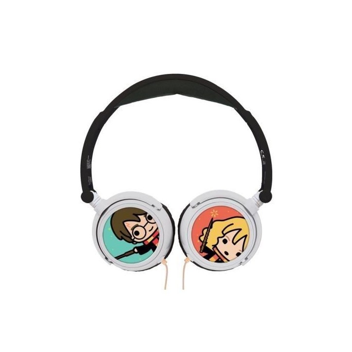 Casque stéréo filaire pliable pour enfants Harry Potter - LEXIBOOK - Limitation de volume d'écoute Casque stéréo filaire pliable pour enfants Harry Potter - LEXIBOOK - Limitation de volume d'écoute