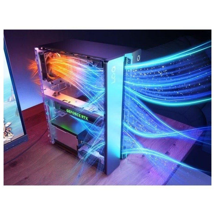 PC de bureau LENOVO LOQ Tower 17IRR9 | Sans Windows - 15,6 FHD - Intel i5-14400 - RTX 5060 8Go - RAM 16 Go - SSD 512 Go PC de bureau LENOVO LOQ Tower 17IRR9 | Sans Windows - 15,6 FHD - Intel i5-14400 - RTX 5060 8Go - RAM 16 Go - SSD 512 Go