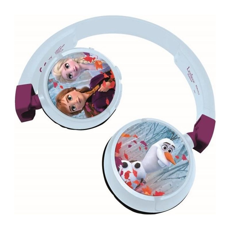 Casque audio enfant - LA REINE DES NEIGES 2 - Bluetooth - Limitation d