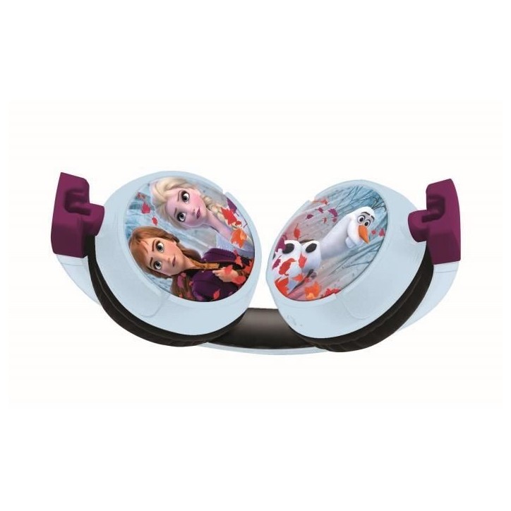 Casque audio enfant - LA REINE DES NEIGES 2 - Bluetooth - Limitation de son - LEXIBOOK