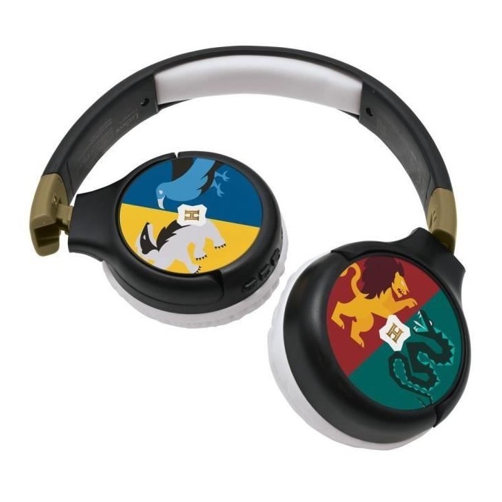 HARRY POTTER - Casque 2 en 1 Bluetooth - Filaire confortable et pliable pour enfants avec limitation de son - LEXIBOOK HARRY POTTER - Casque 2 en 1 Bluetooth - Filaire confortable et pliable pour enfants avec limitation de son - LEXIBOOK