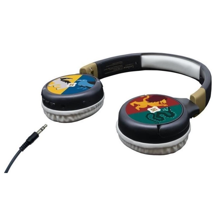 HARRY POTTER - Casque 2 en 1 Bluetooth - Filaire confortable et pliable pour enfants avec limitation de son - LEXIBOOK HARRY POTTER - Casque 2 en 1 Bluetooth - Filaire confortable et pliable pour enfants avec limitation de son - LEXIBOOK