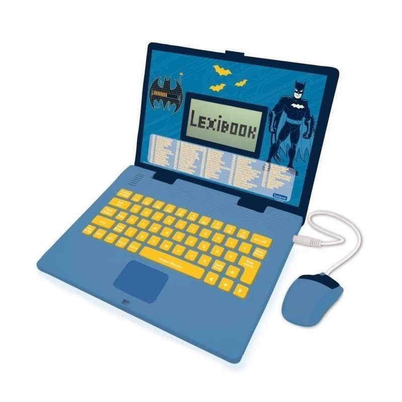 Ordinateur portable éducatif Batman - LEXIBOOK - 124 activités - Fra Ordinateur portable éducatif Batman - LEXIBOOK - 124 activités - Fra