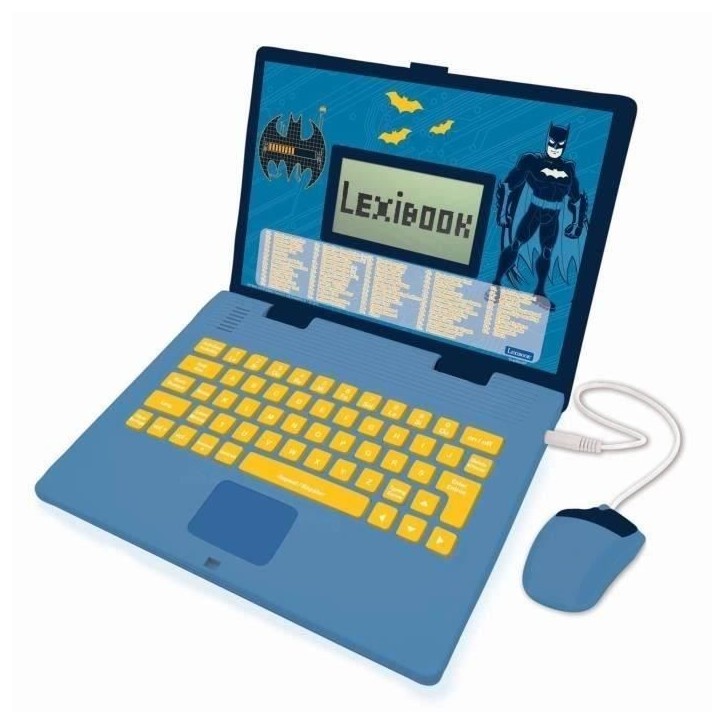Ordinateur portable éducatif Batman - LEXIBOOK - 124 activités - Français/Anglais Ordinateur portable éducatif Batman - LEXIBOOK - 124 activités - Français/Anglais