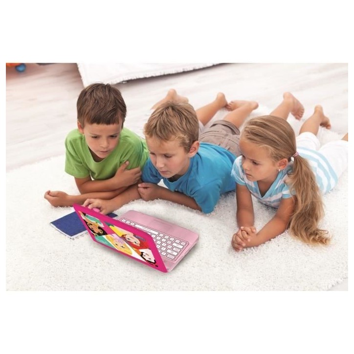 Ordinateur Educatif Bilingue Disney Princesses - LEXIBOOK - 124 activités Ordinateur Educatif Bilingue Disney Princesses - LEXIBOOK - 124 activités