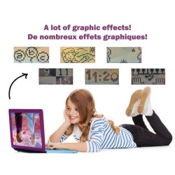 LEXIBOOK - Ordinateur éducatif bilingue La Reine des Neiges - 124 act