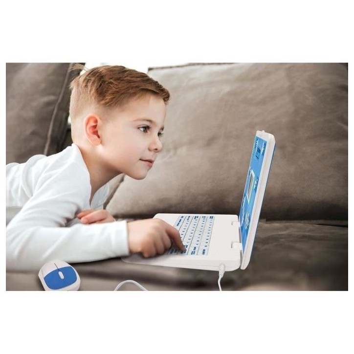 Ordinateur Educatif Bilingue (FR/EN) Enfant - LEXIBOOK - 124 activités