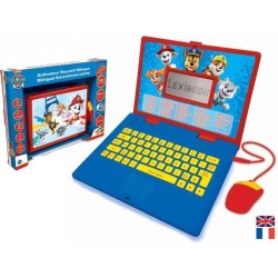 LEXIBOOK - Ordinateur éducatif bilingue La Pat 'Patrouille - 124 acti