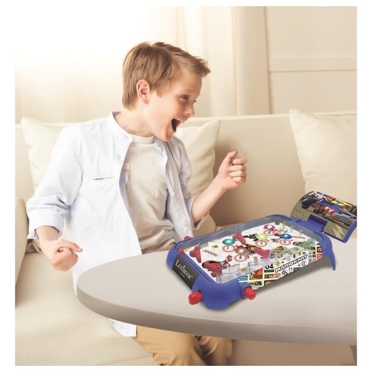 MARIO KART - Flipper Électronique - Effets lumineux et sonores - LEXIBOOK