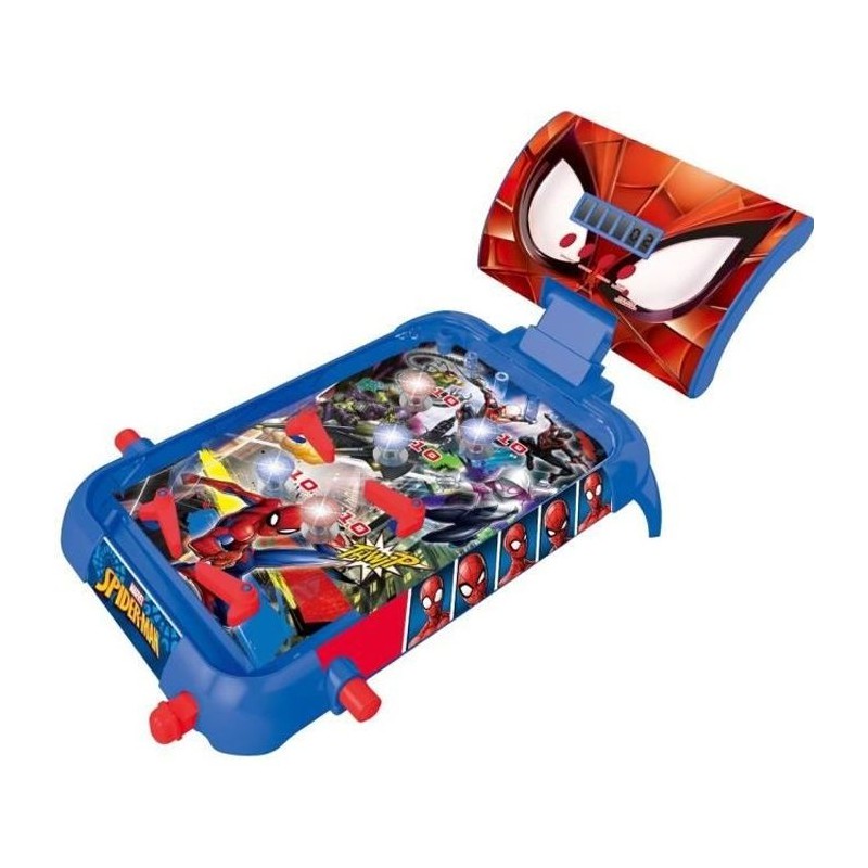 Flipper Électronique Spider-Man - LEXIBOOK - Effets lumineux et sonor