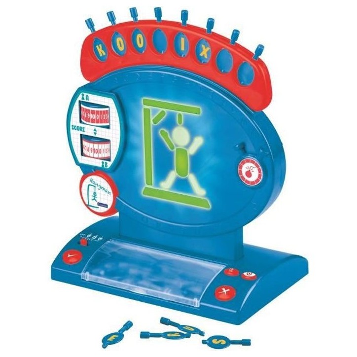 LEXIBOOK - Jeu du Pendu électronique - 2 joueurs - 8 ans et +