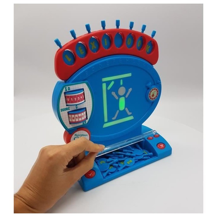 LEXIBOOK - Jeu du Pendu électronique - 2 joueurs - 8 ans et +