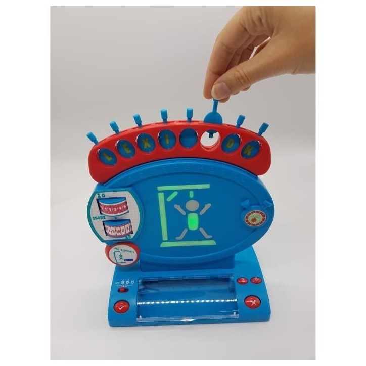 LEXIBOOK - Jeu du Pendu électronique - 2 joueurs - 8 ans et +